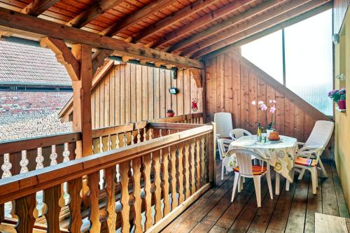 Balkons/terase, Maison charmante à Stotzheim + jardin (Maison charmante a Stotzheim + jardin) in Stodzeima