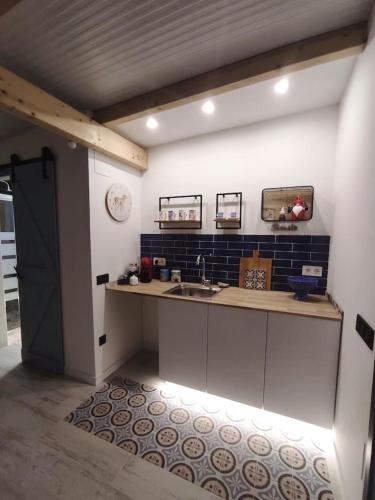 virtuve, Charming Studio in Riogordo - 18 m² - Sunny Terrace in Riogordo