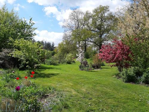Dārzs, Maison charmante près de Nueil-les-Aubiers avec jardin (Maison charmante pres de Nueil-les-Aubiers avec jardin) in Nueil-les-Aubiers