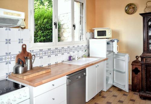 Maison avec jardin à Itteville et vue sur le jardin gîte à louer Ballancourt-sur-Essonne