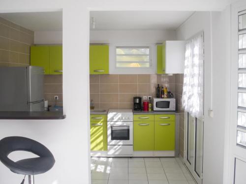 virtuve, Appartement moderne à Ducos, idéal pour 4 personnes, 75 m² (Appartement moderne a Ducos, ideal pour 4 personnes, 75 m²) in Ducos