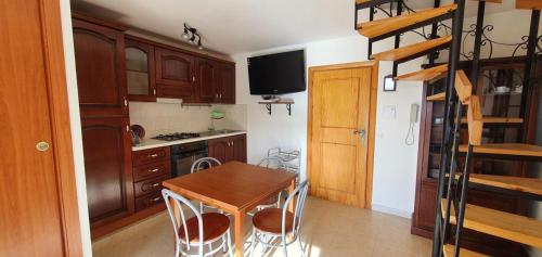 virtuve, Cozy apartment in Pizzoferrato 55 m² with mountain view in Pizzoferrato