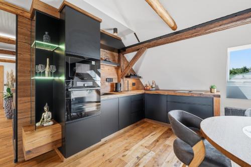 Konyha, Apartmány Wake up Coffee (Apartmany Wake up Coffee) in Nove Hrady U Skutce