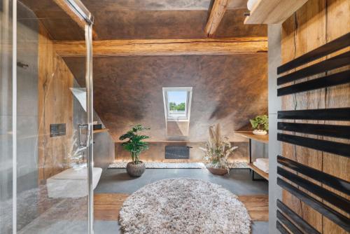 Fürdőszoba, Apartmány Wake up Coffee (Apartmany Wake up Coffee) in Nove Hrady U Skutce