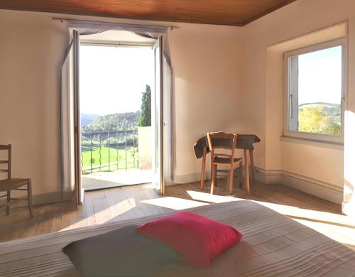 Erkély/terasz, Maison charmante à Plan-de-Baix avec vue montagne. (Maison charmante a Plan-de-Baix avec vue montagne.) in Plan-de-Baix