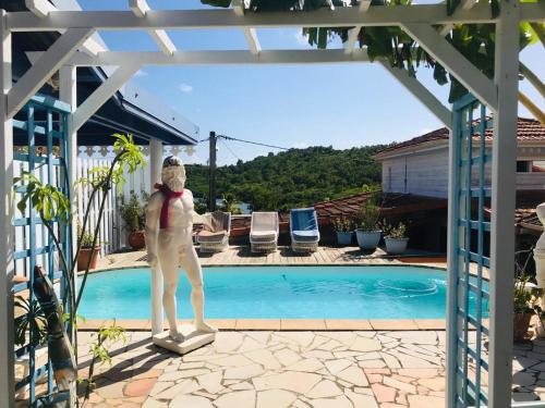 Maison charmante au Vauclin avec piscine partagée - Location saisonnière - Le Vauclin