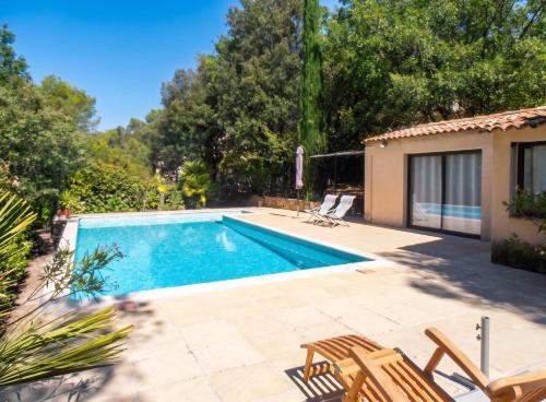 Kilátás, Maison charmante proche de Barjols avec piscine privée (Maison charmante proche de Barjols avec piscine privee) in Barjols
