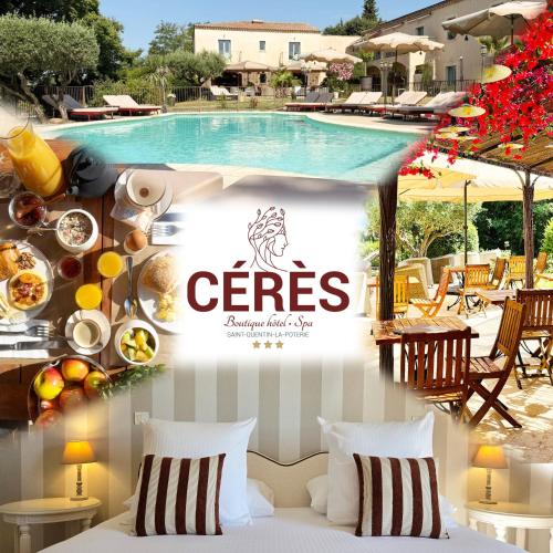. CÉRÈS - Boutique-Hôtel & Spa - Élégance en Terre d'Uzès