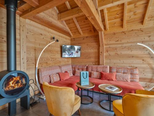 Chalet lumineux proche du centre village avec espace détente