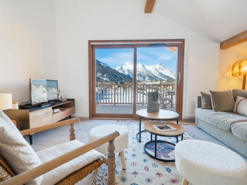 Appartement neuf avec terrasse et parking, jusqu'à 7 personnes - FR-1-808-6 - Location saisonnière - Le Monêtier-les-Bains