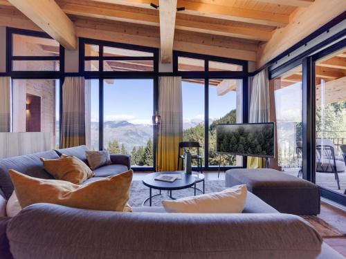 Duplex 126m² 4 chambres avec accès spa et parking aux Arcs 1800 - FR-1-866-8