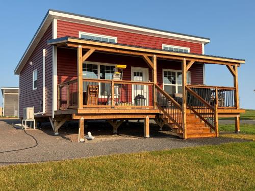 Viesnīcas āriene, Down East Cabins Ltd in Bayfield (NS)