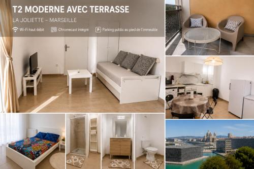Balcon de la Joliette - Location saisonnière - Marseille