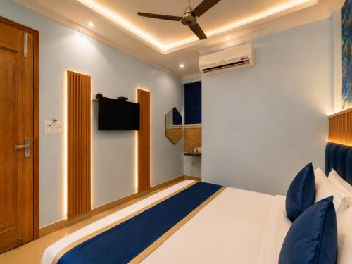 1 double bed