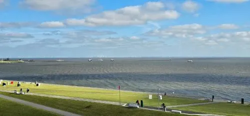 Neu! FeWo Ocean-Pearl mit traumhaftem Meerblick in Büsum, Deutschland