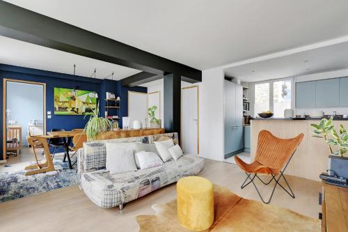 Appartement panoramique Arc de triomphe