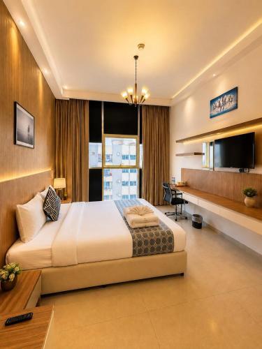 Зовнішній вигляд готелю, THE SAJ HOTEL APARTMENTS in Рас-Аль-Хайма