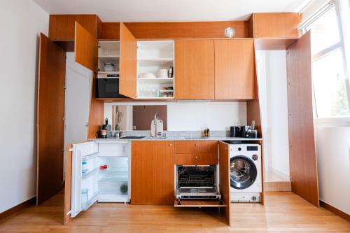 Konyha, Studio Design Paris 20 min RER A in Nogent-sur-Marne