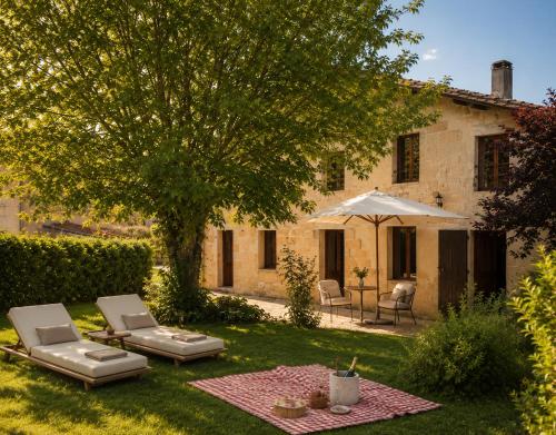 Exterior view, Maison Meraka - Design Guest House of Saint Emilion in Saint-Hippolyte