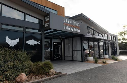 Exterior view of Bay Of Fires Apartments