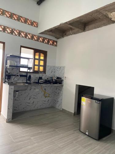 virtuve, Ambar Apartahotel - Clasico in San Carlos