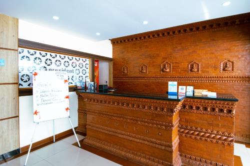 Lobby, President Hotel Lumbini in Lumbini
