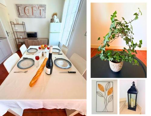 Quiet, shared pool, secure residence, view, free parking in Sainte-Cecile-les-Vignes (Alpes)