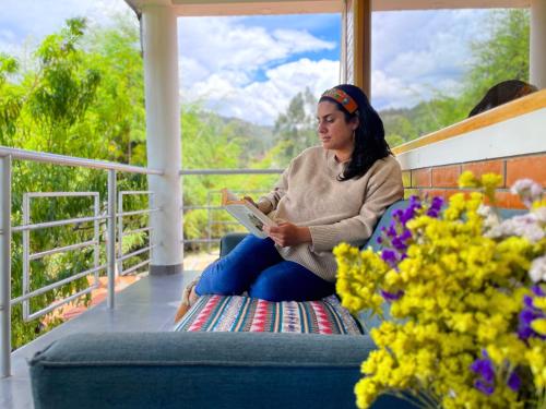 Balkon/Terrasse, Runaway Hotel in Carhuaz