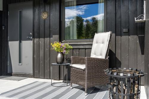 ระเบียง/ชานเรือน, Modern apartment in Glomsrud Golsfjellet west in เฮมเซดาล