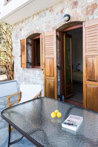 Balkons/terase, Potami Mountain in Potami (Ikaria)
