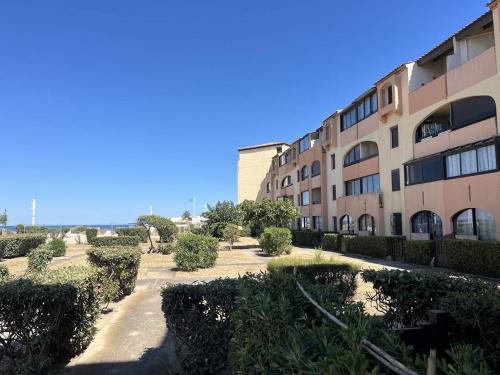 Studio cabine 4 personnes – Accès direct à la plage 4FM7