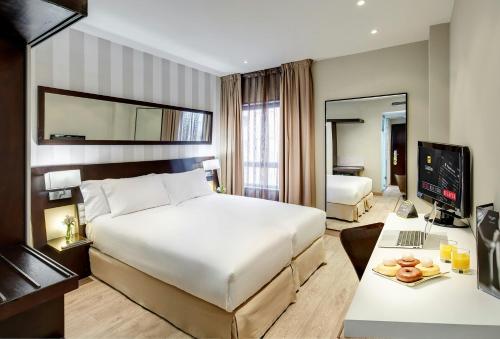 Chambre avec 2 lits