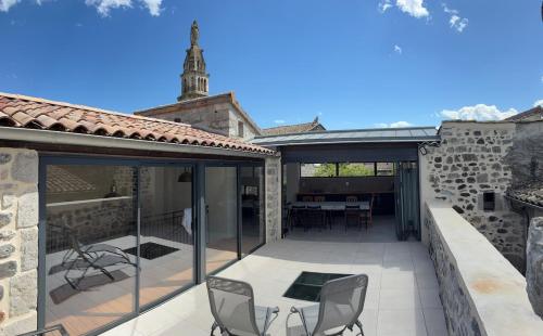 Létesítmények, Maison familiale avec rooftop - Le cocon de pierres in Saint-Germain (Rhône-Alpes)