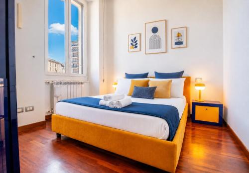 Central Station 5 min - Double bed Caiazzo 4 guests Wifi