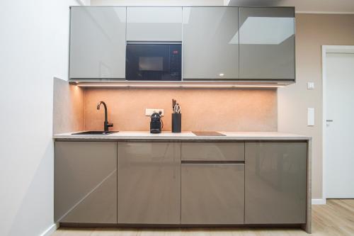 Konyha, HOMEFY - THE7 - Serviced Apartments Düsseltal (HOMEFY - THE7 - Serviced Apartments Dusseltal) in Düsseltal