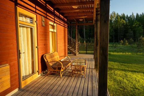 Balkons/terase, Taevaskoja Holiday Center in Polvamā