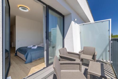 Balcony/terrace, Baltic Waves Resort by Baltic Home in Miedzyzdroje