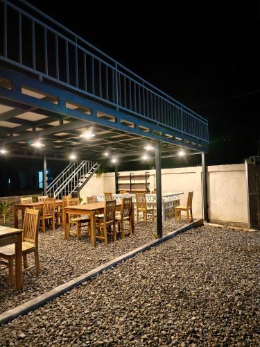 Restaurant, Snooze hostel lombok  in Lombok
