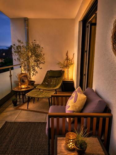 Skats, Roman Limes Apartment- Balkon, Parken & Self-check-in in Niedernberg (Bavaria)