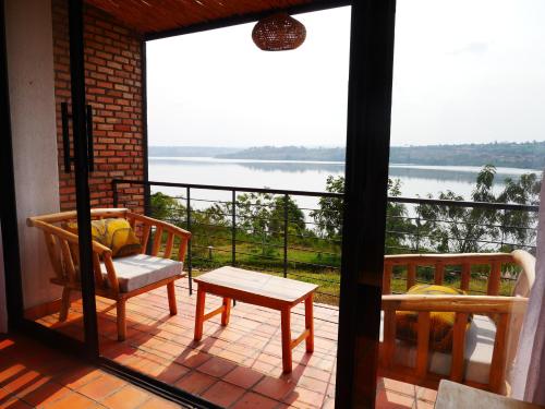 balkon/terasa, Muhazi Dolce Vita Ecolodge in Est