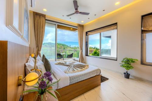 ELIVAAS Signature RK Villa 4-BHK Hideaway with Private Pool, Close to Korigad Fort in Aamby Valley City