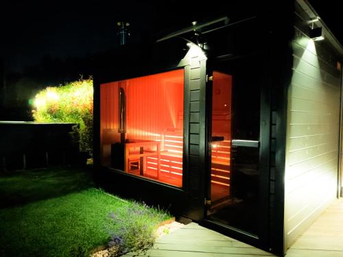 Sauna, Ad Maiora Luxury Glamping private Spa in Faedis