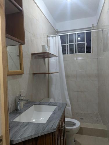 Bathroom, New Beginnings in Coulibistrie