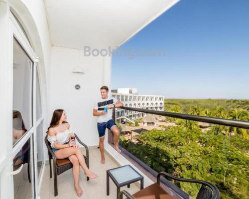 阳台/露台, 乌克斯玛尔玛雅度假村 (Uxmal Resort Maya) in 乌斯马尔