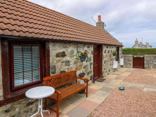 A szálláshely kívülről, Viola Cottage in St Combs