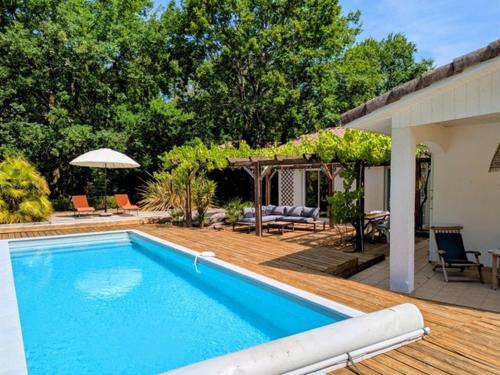 Villa au calme, piscine privée - 6 pers. - FR-1-521-277