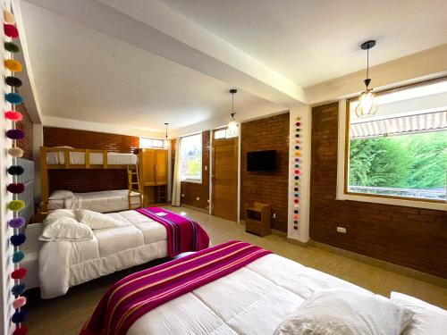 Aufenthaltsraum/TV-Zimmer, Runaway Hotel in Carhuaz