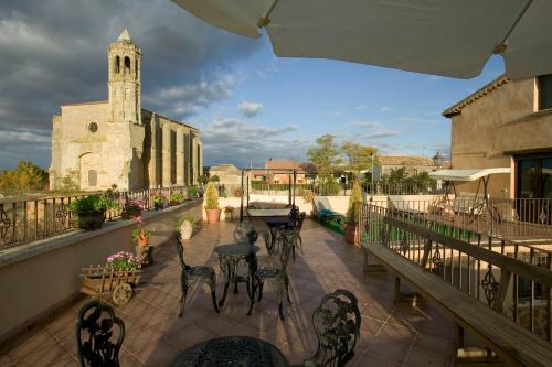 Balkons/terase, La Posada Del Canal in Villanueva de San Mancio