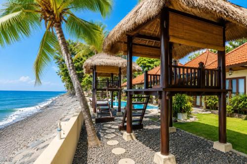 Utvendig, Relax Bali Beach Front Dive & Spa Resort in Tulamben