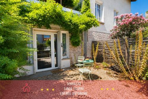 " Terrasse Pastel " Entrée autonome - Linge fourni